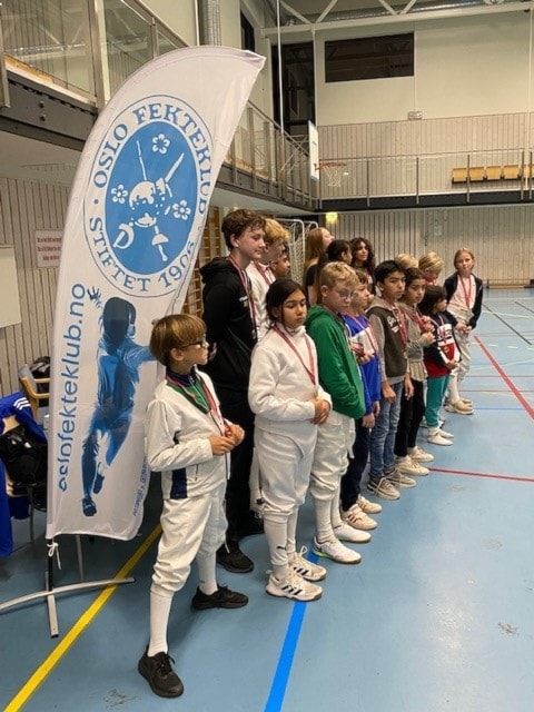 Zorro Cup – Oslo Fekteklub arrangerte stevne nr. 2 i Ungdomsserien søndag den 13 november 2022
